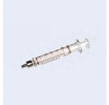 (image for) Syringe, Glass, Luer Slip, Metal Tip, 10ml