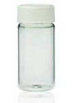 (image for) Vials, 20ml, Clear Glass, Solid PTFE Lined Caps, Pack of 100
