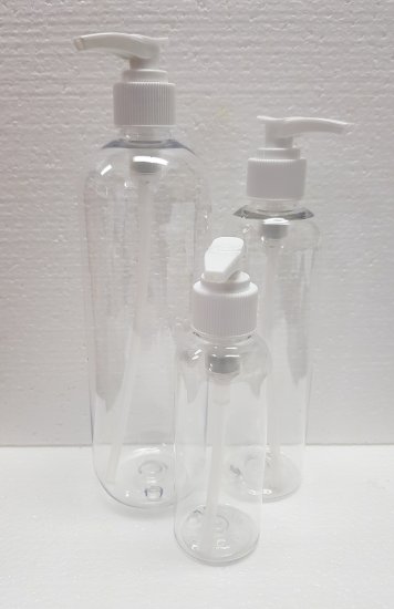 (image for) Pump Bottle, Clear PET, 500ml