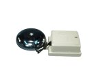 (image for) Bell, Electrical, 6V, AC/DC, Double Coil, 75mm Gong