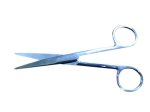 (image for) Scissors, Surgical, Sharp,130mm x 40mm cut, Stainless Steel