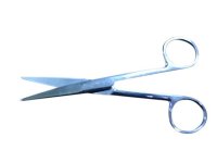 (image for) Scissors, Surgical, Sharp,130mm x 40mm cut, Stainless Steel