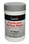 (image for) Disinfectant, Alcohol Free, Surface Wipes, Cannister of 75