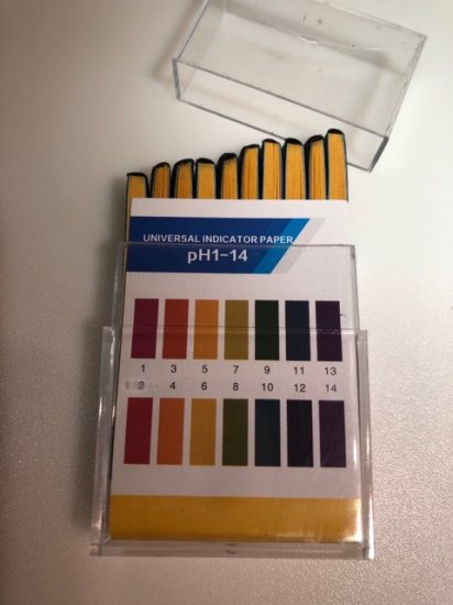 (image for) pH Indicator Strips, 1 to 14 pH, Pack of 200