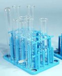 (image for) Test Tube Rack and Drain (8x25mm Tubes)