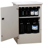 (image for) DG Cabinet, Plastic, Corrosives, 50L, 1 Door, 1 Shelf