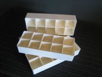 (image for) Tray, Plastic, with Removable 10 Compartment Divider