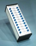 (image for) Capacitor Box, Set of 11 (100pF to 0.47uF), 350VAC, 4mmSOCKETS