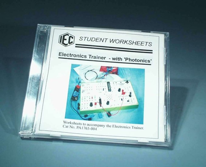 (image for) Electronics & Photonics CD of experiments