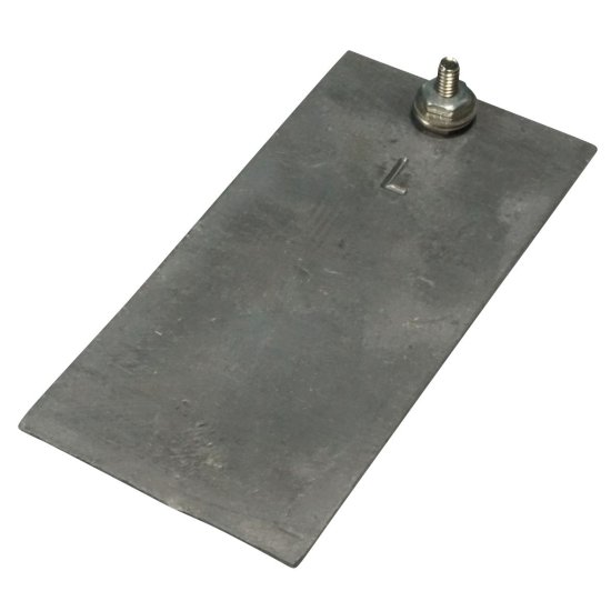 (image for) Plate (Electrode), Lead, 100 x 50 x 1.5mm Thick