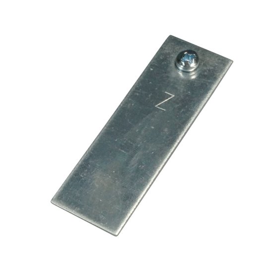 (image for) Plate (Electrode), Zinc, 75 x 25 x 1.5mm Thick