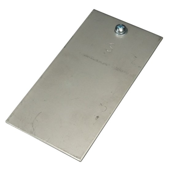 (image for) Plate (Electrode), Stainless Steel, 100 x 50 x 1.5mm Thick