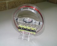 (image for) Tangent Galvanometer, Mini, Round, 4 Coils, with Compass