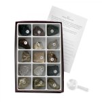 (image for) Geological Specimens, "Rocks Study Kit", Economy, (15 Specimens) USA