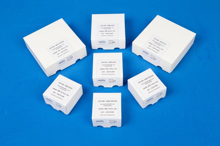 (image for) Glass Fibre Filters, 1.2um, 25mm, 100pk