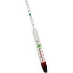 (image for) Hydrometer / Thermometer, Floating Type, 1.000-1.060G/ml