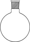 (image for) Flask, Round Bottom, 2L, 24/29 Short Neck