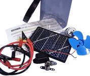 (image for) Solar Cell Kit, Drives Small Propeller, 1 Cell, 3 Experiments