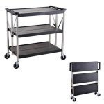 (image for) Trolley, 3 Shelf, Folding Type