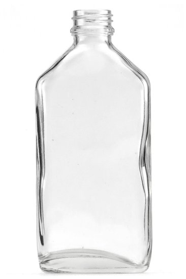 (image for) Bottle, Medicine, Flat, 200ml, Pack of 80