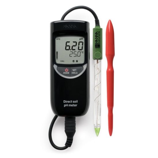 (image for) pH Portable Meter, Direct Soil Measurement