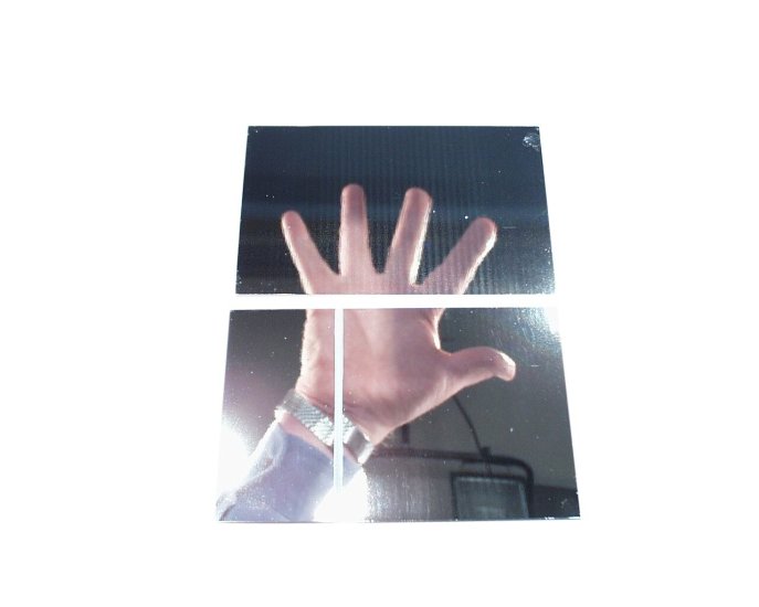 (image for) Mirror, Plain, Unbreakable, Double Sided, 100x150mm