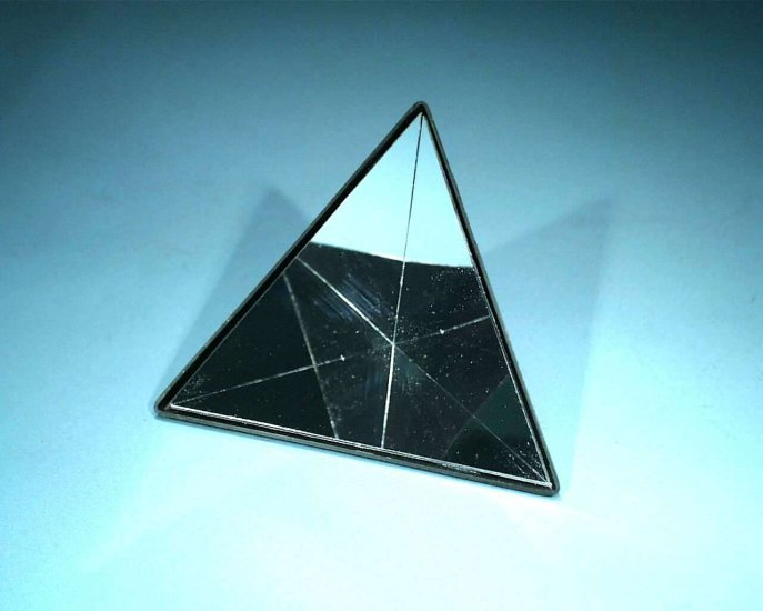 (image for) Mirror, 3x 90deg Cornered,120mm Sides.