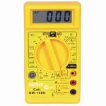 (image for) Multimeter, Digital, 19 Range, 3.5 Digit, 9 Volt Battery