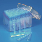 (image for) Pipette Tips, Racked, Blue, 100-1,000ul, Box of 96