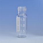 (image for) Vial 1.8mL Clear Screw Cap 9mm Patch (100pk)