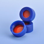 (image for) Cap, S/C 9mm PTFE/Rubber Blue (100pk)