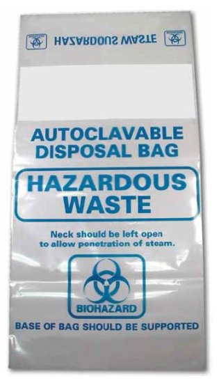 (image for) Bags, Autoclave, Clear, Medium, 415 x 600mm