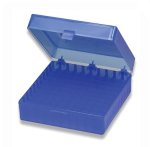 (image for) Storage Box, Blue, Holds 100 1.5/2.0ml Vials