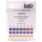 (image for) Indicator Strip pH 0-6 (100pk)