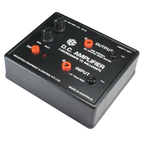 (image for) Amplifier, High Sensitivity, for EM Induction, uA to mA
