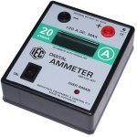 (image for) Ammeter, Digital, LCD, +/- 20A DC