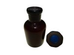 (image for) Bottle, Reagent, Amber Glass, 60ml, Narrow Mouth & Polystopper
