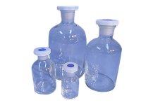 (image for) Bottle, Reagent, Clear Glass, 60ml, Narrow Mouth & Polystopper