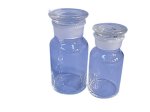 (image for) Bottle, Reagent, Clear Glass, 250ml, Wide Mouth & Glass Stopper