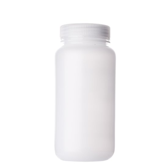 (image for) Bottle, Reagent, Polypropylene, 125ml, Wide Mouth, with Screw Cap