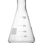 (image for) Flask,Erlenmeyer,Glass,2000Ml, Narrow Mouth, 50mm Neck