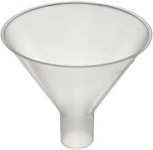 (image for) Funnel,P/Prop,Powder Type, 80mm D X 30mm Stem Length