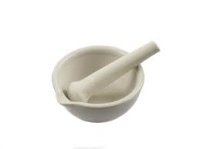 (image for) Mortar & Pestle, Porcelain, 216mm diam.