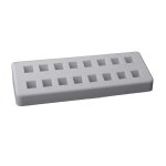 (image for) Rack, Cuvette Polypropylene for 16 x 10mm Cuvettes