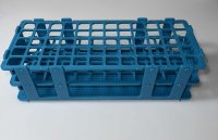 (image for) Rack Test Tube Polypropylene 60x16mm Tubes 5x12 Rows Green