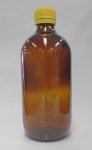 (image for) Bottle, Amber, Round, 28mm Neck, 500ml