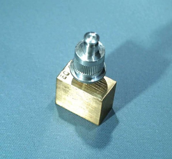 (image for) Air Track Component, Mass, Brass, for Glider, Compensating Weight