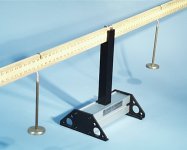 (image for) Lever & Fulcrum, with weights and hangers, 1m long