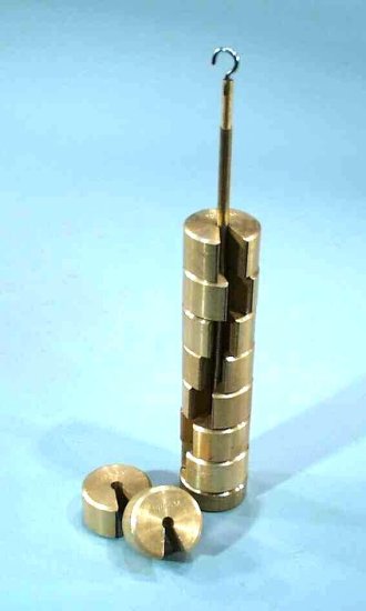(image for) Weight, Brass, Slotted, 100gm