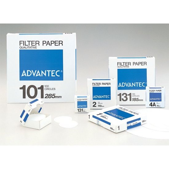 (image for) Filter Paper, No. 131, 185mm (3um), Pack of 100